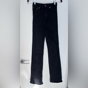 ASOS Black Women's Slim Flare Jeans Size 26 Tall